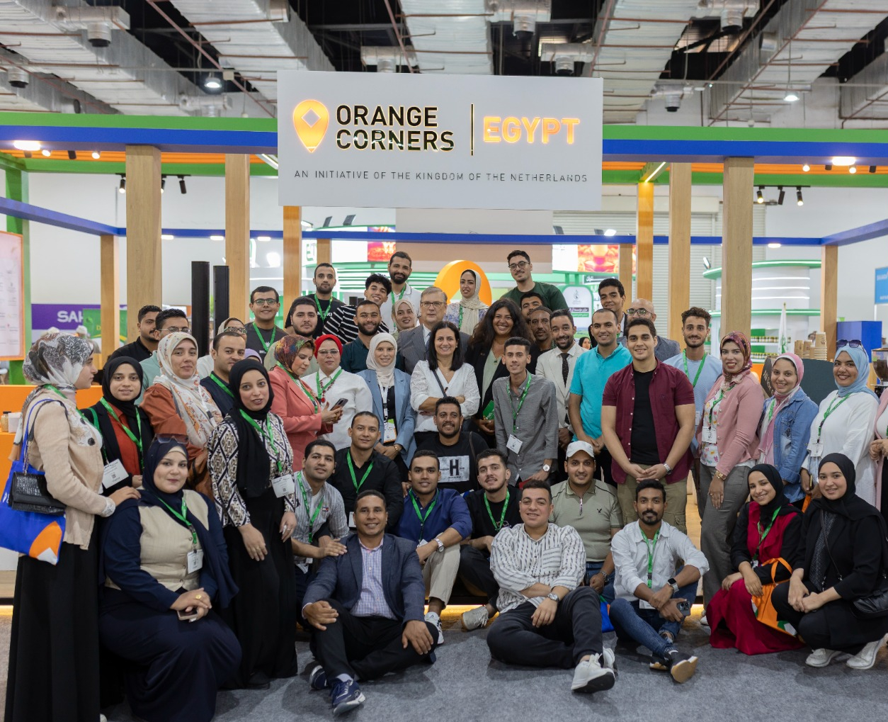 Orange Corners team at event